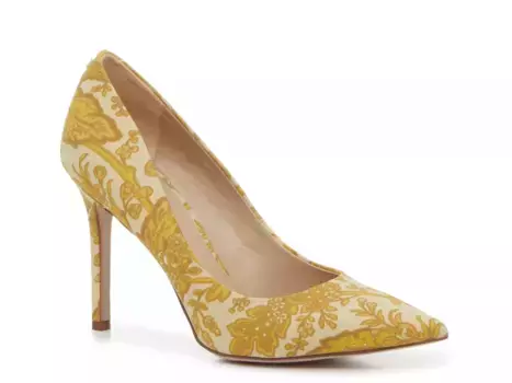 Туфли Hazel Sam Edelman, Tumeric Yellow Paisley Fabric