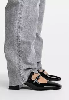 Туфли High Slingback Stradivarius, черный