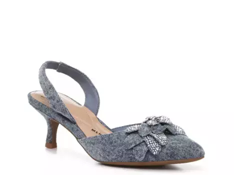 Туфли Impo Essence Pump, цвет: стираный деним синего цвета