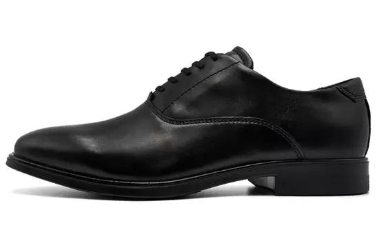Туфли Ink Book Dress Shoes Men Low Top Black Ecco
