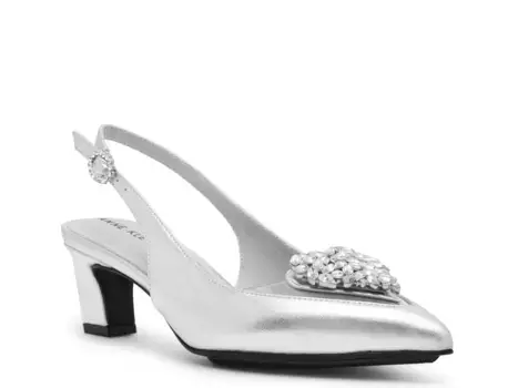 Туфли Inviting Pump Anne Klein, серебряный/металлик