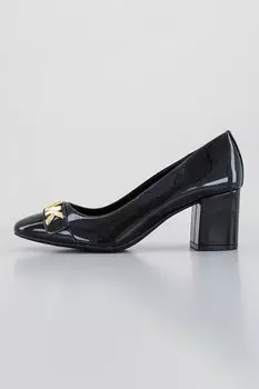 Туфли из экокожи с эффектом лака Michael Kors, желтый