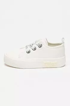 Туфли из экокожи с овальным носком Big Star, белый