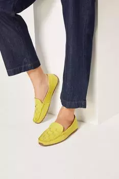 Туфли из плетеной кожи Forever Comfort Next, зеленый