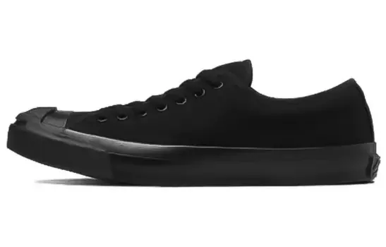 Туфли Jack Purcell Canvas унисекс с низким верхом, черные Converse