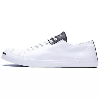 Туфли Jack Purcell Canvas унисекс с низким верхом, белая серия Converse