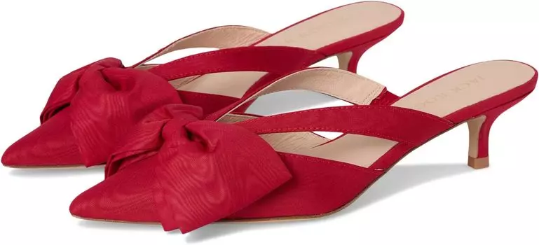 Туфли Jack Rogers Cynthia Bow Mule, цвет Carmine Red