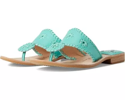 Туфли Jack Rogers Jacks Flat Sandal - Nappa/Patent, цвет Aquatic/Aquatic Pat