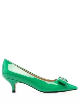 Туфли Jacqueline 60 с бантом Age of Innocence, зеленый