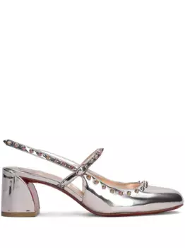 Туфли Janispikes 55 Christian Louboutin, розовый