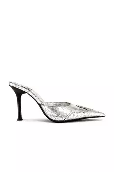 Туфли Jeffrey Campbell Bite-Me, цвет Silver Metallic