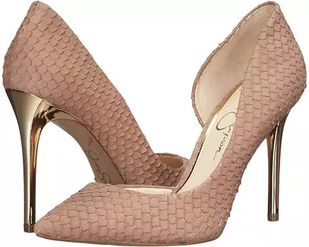 Туфли Jessica Simpson Lucina, цвет Dusty Mauve Snake Nubuck