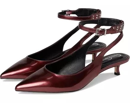 Туфли Jessica Simpson Vellana Kitten Heel Pump, цвет Oxblood