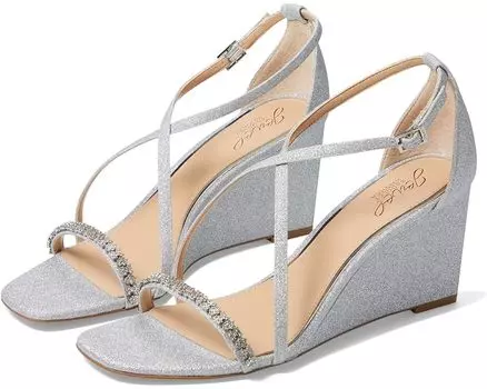 Туфли Jewel Badgley Mischka Adelynn, серебряный