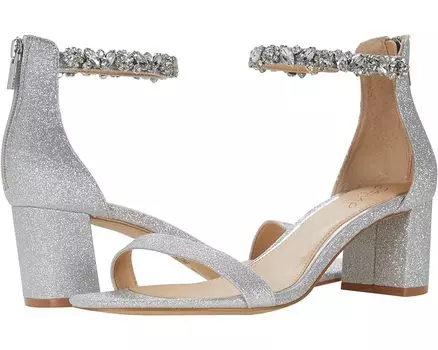 Туфли Jewel Badgley Mischka Catalina, серебряный