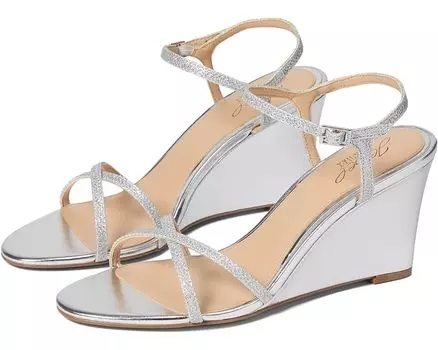 Туфли Jewel Badgley Mischka Dextra, серебряный