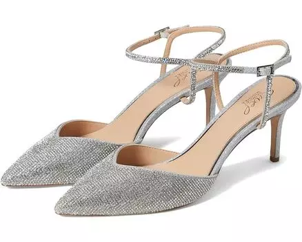 Туфли Jewel Badgley Mischka Georgina, серебряный