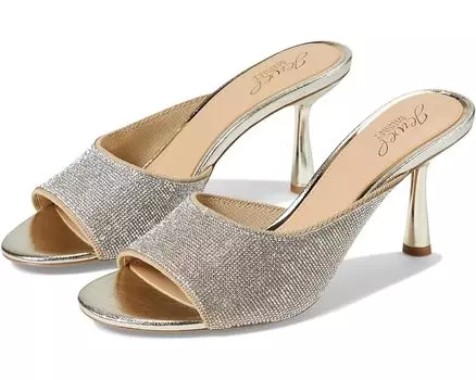 Туфли Jewel Badgley Mischka Haya, цвет Gold Textile