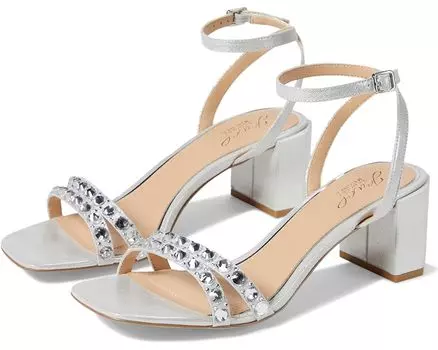 Туфли Jewel Badgley Mischka Honor, серебряный