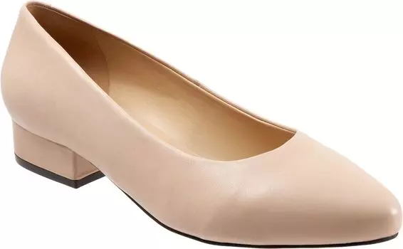 Туфли Jewel Trotters, цвет Nude Leather