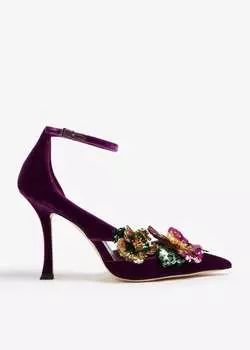 Туфли Jimmy Choo Azara 100, бордовый