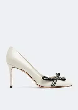 Туфли JIMMY CHOO Romy 85 pumps, белый