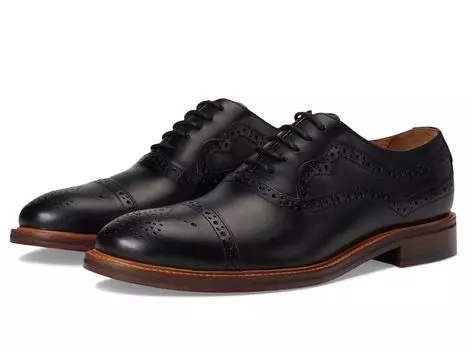 Туфли Johnston & Murphy Conard 2.0 175th Cap Toe, цвет Black Oiled American Full Grain
