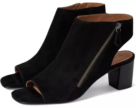 Туфли Johnston & Murphy Evelyn Side Zip Bootie, цвет Black Suede