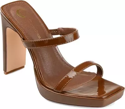 Туфли Journee Collection Naivee Pump, коричневый
