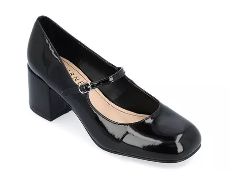Туфли Journee Collection Okenna Mary Jane, черный