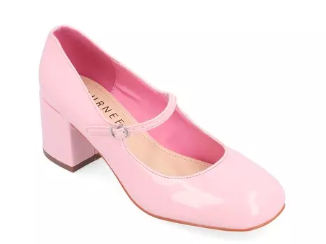 Туфли Journee Collection Okenna Mary Jane, розовый