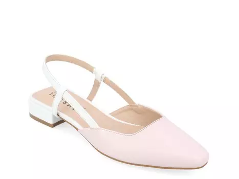 Туфли Journee Collection с узором пейсли, розовый