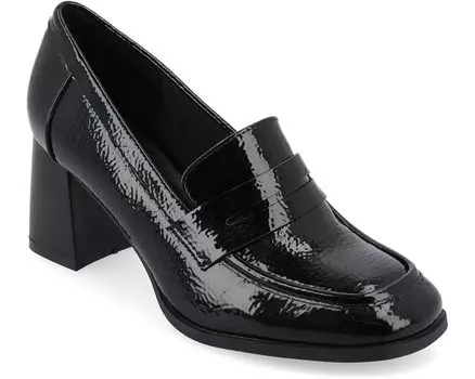 Туфли Journee Collection Tru Comfort Foam Malleah Pumps, цвет Patent/Black