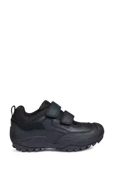 Туфли Junior New Savage Boy BA черные Geox, черный