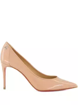 Туфли Kate 85 с заостренным носком Christian Louboutin, нейтральный