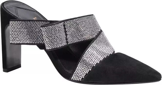 Туфли Kate Spade New York Bianca Heel Pave, цвет Black/Clear