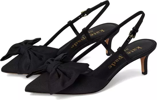 Туфли Kate Spade New York Rue Slingback Mid Heel, черный