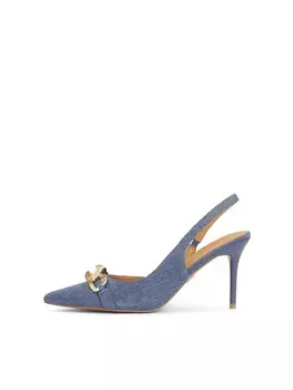 Туфли Kazar Slingback Pumps Basilia, синий деним
