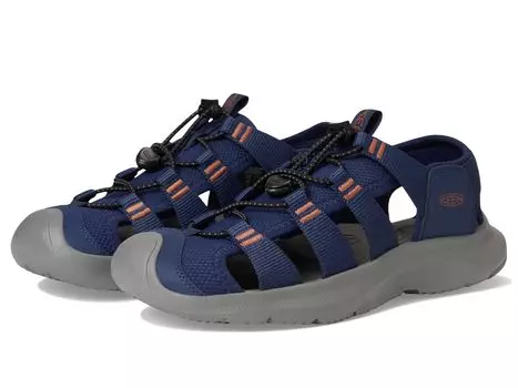 Туфли KEEN Seanik H2, цвет Naval Academy/Gold Flame