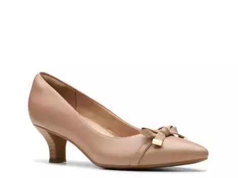 Туфли Kepley Holly Pump Clarks, бежевый