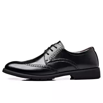 Туфли King Jinmai Men's Casual Shoes Men Low-Top, черный