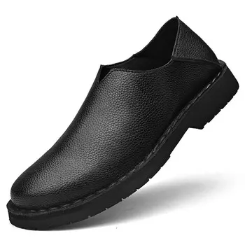 Туфли King Jinmai Men's Casual Shoes Men Low-Top, черный