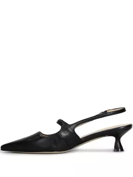 Туфли кожаные 55 мм Anna F., черный