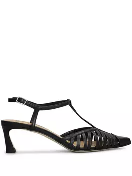 Туфли кожаные Chantal, черный