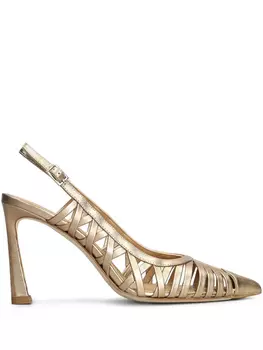 Туфли кожаные Chantal, золотой