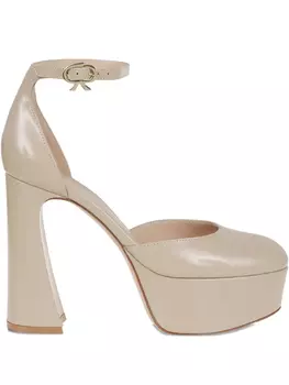 Туфли кожаные Gianvito Rossi, нейтральный