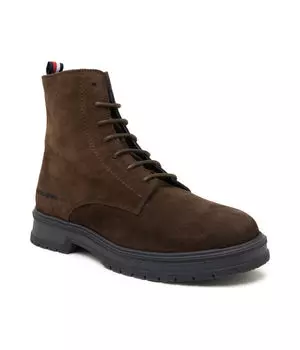 Туфли кожаные Tommy Hilfiger, коричневый