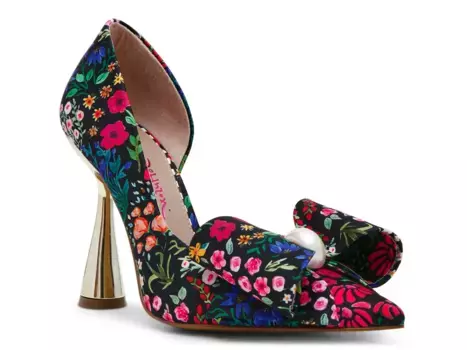 Туфли Kyliee Betsey Johnson, Black/Multicolor Floral Print