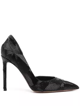 Туфли La Nuit 105 Aquazzura, черный