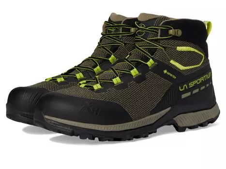 Туфли La Sportiva TX Hike Mid GTX, цвет Black/Lime Punch